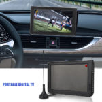 2022 ISDB-T 10 Inch Car Portable TV Digital Color TV Television Player TFT-LED Screen EU/US Plug 110-240V 3