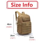 45L Outdoor Military Waterproof Molle Tactical backpack Sports Camping Hiking Trekking Fishing Hunting Bags 3