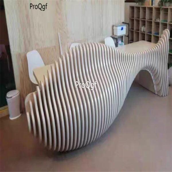 Prodgf 1Pcs A Set Fish Shape ins Reception Table Desk 1