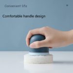 Kitchen Multi-function Dishwashing Brush Household Pot-washing Brush With Handle Cleaning Ball Sponge Wipe Sponge Brush 3