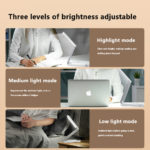 Foldable LED Desk Lamp USB Rechargeable Portable Table lamp for Kids Reading Bedroom Office Led Table Lamp Night Light 6