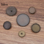 BoYuTe (200 Pieces/Lot) Round 14-16-18-20-25-30MM Cameo Cabochon Base Button Blank Tray Bezel Jewelry Findings Components Diy 2