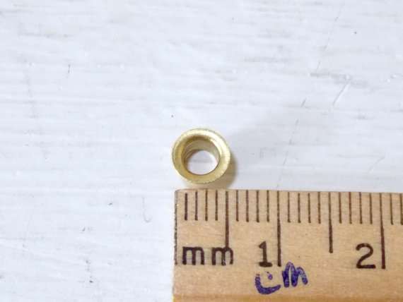 Inner Dia. 3mm Gold Grommets Rivets Eyelets 2