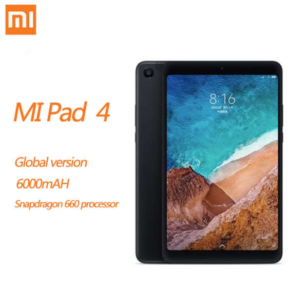 Tablet Xiaomi MI Pad 4 Tablets 4GB+64GB 8 Inch Tablet Android WIFI LTE HD Display 6000 mAh MIUI 9.0 Snapdragon 660 Core 8 PC 1