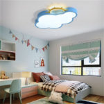 LED Cloud Ceiling Lights iron Lampshade luminaire Ceiling Lamp children Baby kids bedroom light fixtures Colorful lighting light 5