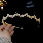 High Quality Rose Gold Crystal Tiara Bride Headband Wedding Hair Accessories Women Headdress CZ Crowns Girls Birthday Gift 4