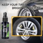 Black Car Tire Blackening Ceramic Coating Spray Liquid Refurbishing Agent Auto Washing Accessories Spraying Wax Clean 3