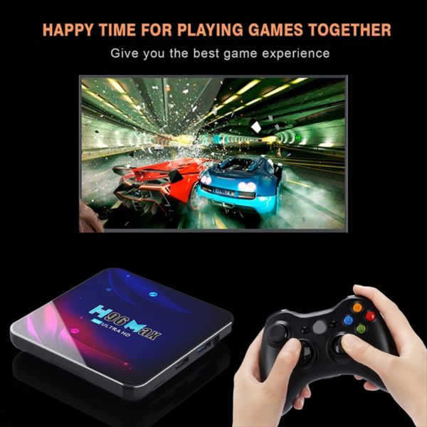 TV Box for-Android 11 16/32/64GB 4K TV Box H96 MAX V11 Smart TV Box 2.4G 5.8G Dual Band Wireless WIFI 2