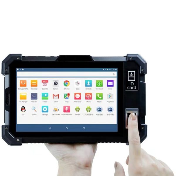 Cheap Android Rugged Tablet PC Fingerprint Reader 7 Inch MTK6737 2GB RAM 32GB ROM 4G GPS 8500mAH NFC LF HF UHF RFID Automotive 1