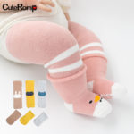 2PCS/Lot Baby Leg warmer Long socks heaters Boy girl Winter leggings for girls Baby clothes Thicken Knee pads crawl keep warm 1