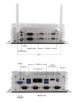 Newest Barebone Industrial Fanless Rugged Mini BOX PC i5-4200U i7-4500U NUC PC 8USB 6RS232 COM 2LAN VGA HDMI WIFI Tablet PC 6