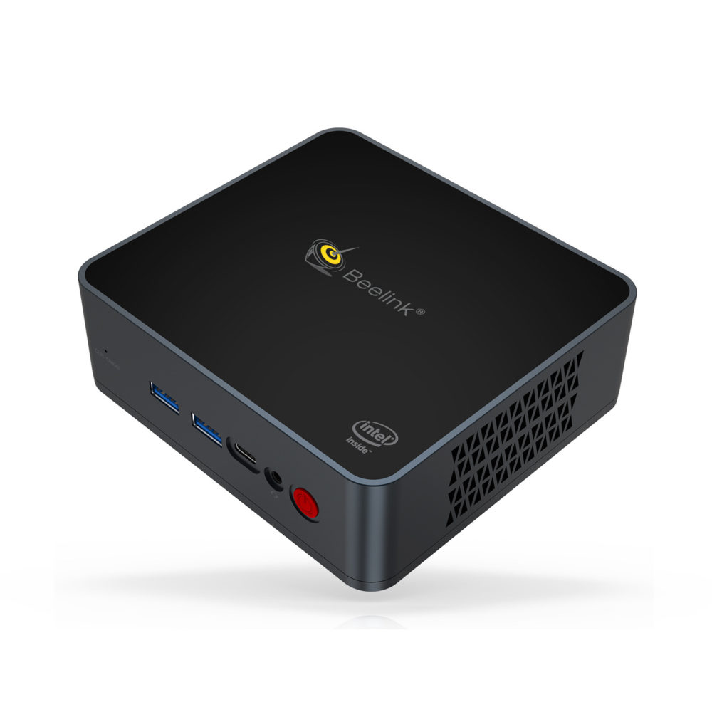 Gaming Mini PC Beelink GK55 Office Mini Computer Silent Fan J4125 Windows10 8GB 128GB 5G WIFI Pocket Desktop 3