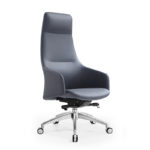 Computer Chair Office Chair Reclining Comfortable Back Chair Modern Simple Lifting Turn Leather Art Chair 1