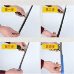 106 Cm Rubber Wiper Glass Tools Glass Scraper Water Rubber Article Long Squeegee Household Cleaning Tools White Black Blue 5