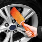 1Pc Microfiber Wheel Tire Rim Detailing Brush Car Wash Wheel Cleaning for Car with Plastic Handle Auto Washing Cleaner Tools 2