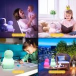 Touch Dinosaur Nightlights Safety Silicone SleepLamp Rechargeable Light Baby Children's Day Home Decor Accessories Gift for Kids 6