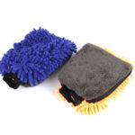 Waterproof Car Wash Microfiber Chenille Gloves Thick Car Cleaning Mitt Wax Detailing Brush Auto Care Double-faced Glove 6