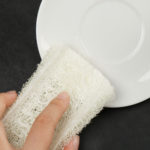 5pcs Natural Loofah Dish Washing Cloth Pot Bowl Brush Double-sided Cleaning Microfibre Kitchen Decontamination Sponge Tools 5