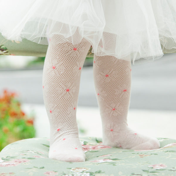 Baby Tights Cotton Cute Flower Kids Girl Tights Clothes Mesh Newborn Children Pantyhose Summer Spring Toddler Tights 1