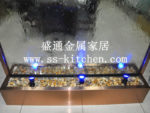 Customized hotel water wall screen/water curtain wall/fasionable separating curtain 5