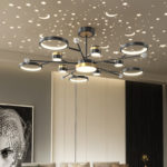 Gypsophila Creative Personality Living Room Chandeliers Simple Modern Atmosphere Light Luxury 2021 New Nordic Ceiling Lamps 3