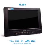 2021 Newest D7 7-Inch Digital And Analog Mini Small Car Tv Support Usb Tf Mp4 H.265 Ac3 Portable Tv Dvb-T2 Atsc Tdt 3