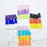 16pcs / 1 Pack of Fashionable Cute Mini Bear DIY Handmade Accessories Jewelry 13 Colors In Any Combination 2