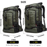 KAKA 50L Waterproof Travel Backpack Men Women Multifunction 17.3 Laptop Backpacks Male outdoor Luggage Bag mochilas Best quality 5