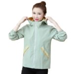 Women's Jacket And Coat 2022 New Autumn Korean Casual Stand-Collar Outwear Female Hooded Windbreaker And Lining 2