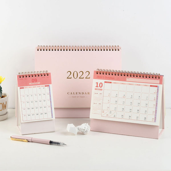 2022 Maandelijkse Desk Pad Thuis Kantoor Kalender Bureau Decoratie Briefpapier Levert Sml 1