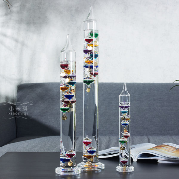 Colorful Ball Thermometer Office Decoration Living Room Wine Cabinet Decoration Creative Home Decoration Birthday Gift 2