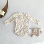 1759a Newborn Baby Long-sleeved Clothes Jumpsuit Spring and Autumn 2022 Baby Boy One Piece Clothes Girl Climbing Clothes 5