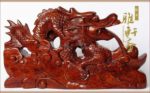 T Dragon carving rosewood rosewood carving handicraft ornaments Zodiac Dragon Office business gifts decorations 4