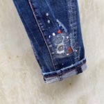 DSQ PHANTOM TURTLE 2021 New Slim Fit Jeans Men Basic Casual Denim Trousers Plus Size Brand Clothing DSQ120 5