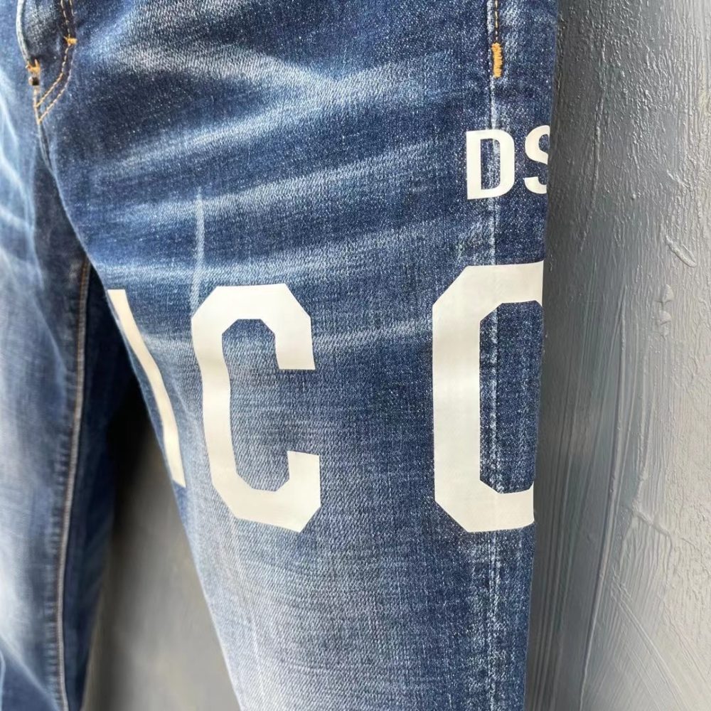 DSQ PHANTOM TURTLE 2021 New Slim Fit Jeans Men Basic Casual Denim Trousers Plus Size Brand Clothing DSQ089 5