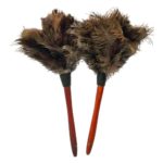 1 PC Anti-static Ostrich Natural Feather Brush Duster Dust Wooden Handle Cleaning Tool Household Furniturer Car Dust Cleaner 3