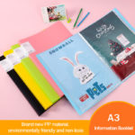 A3 20/30 Sheets File Folder 8k Sketch Drawing Storage Album Folder Document Bag Artist Organizer Office Student Supplies 2