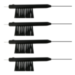 4pcs Brushes Mild Professional Hearing Aid Tool Hearing Amplifier Brush Cleaning Cleaning Brush Cleaning Brush Tool 1