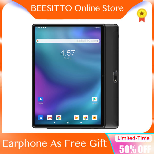 Newest 10 Inch Tablet PC Android 9.0 Octa Core 6GB RAM 32GB ROM Wifi Bluetooth GPS Phone call Glass IPS Tablets 10.1 With Gift 1