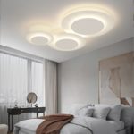 Creative led ceiling lamp 2021 new light luxury master bedroom lamp modern simple restaurant living room Main lamp 4