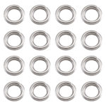 12000Pcs 4x1mm Stainless Steel Open Jump Rings Connector Single Loop Split Ring for Jewelry Making DIY Accessories Keychain Ring 3