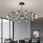 dining living room chandelier lustre moderne Nordic lights luxury simple creative bedroom decoration lamps led light fixtures 1