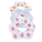 6-24 Months Baby Bibs 360 Degree Rotatable 3 Layer Waterproof Easy To Clean Saliva Snoring Cloth Baby Accessories 3