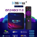 H96 Smart TV Box Android 11 4K Hd Youtube Google Play 5G Wifi Bth Receiver Media Player HDR USB 3.0 2G 16GB Tv Box 1