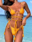 Sexy Bandage Bikinis Women Swimwear 2022 New Female Brazilian Bikini Set Bather Bathing Suit Summer Beach Wear Swimsuit 5