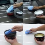 Soft Microfiber Car Wax Applicator Pad Polishing Sponge for apply and remove wax Auto Care Polish Foam Sponge 2