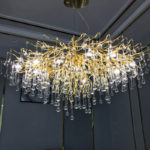 Crystal Ceiling Chandelier Led Luxury Chandelier for Living Room Bedroom Home Decoration Ceiling Hanging light 4