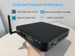 New MINI PC Windows 10 Intel i3 5005U i3 4010U 8GB 128GB SSD Portable PC BT LAN VGA WiFi Mini Computador Gamer VS Beelink U55 6