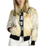 Women's Jacket Tops Long Sleeves Colorful Geometry Print Baseball Collar Zipper Coat Slim Lady Girls bomber Jacket Street Style 4