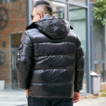 New Arrival Fashion Down Jacket Male Bright Face Super Large Thick Warm Short Coat Men Loose Casual Plus Size M-11XL 12XL 13XL 4